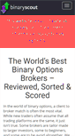 Mobile Screenshot of binaryscout.com